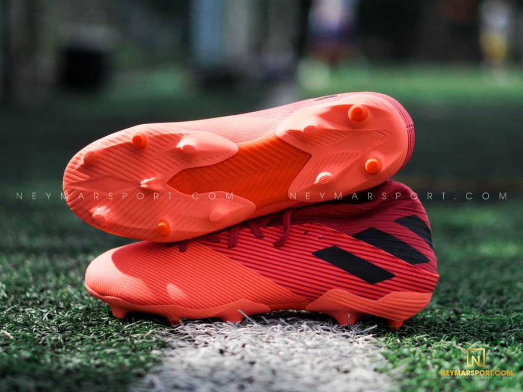 Adidas Nemeziz 19.3 FG Inflight - Signal Coral/Core Black/Glory Red