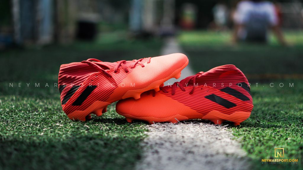 Adidas Nemeziz 19.3 FG Inflight - Signal Coral/Core Black/Glory Red