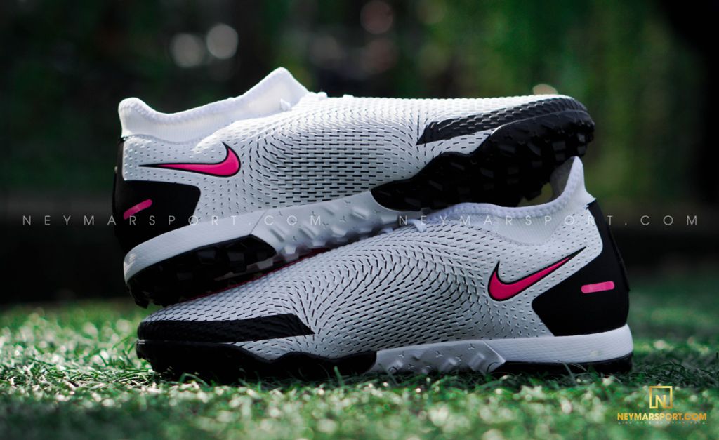 Nike Phantom GT Academy DF TF Daybreak - White/Pink Blast/Black