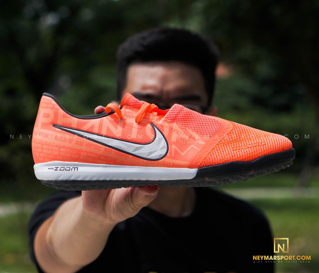 Nike Phantom Venom Academy TF Fire - Bright Mango/White/Orange Pulse Kids