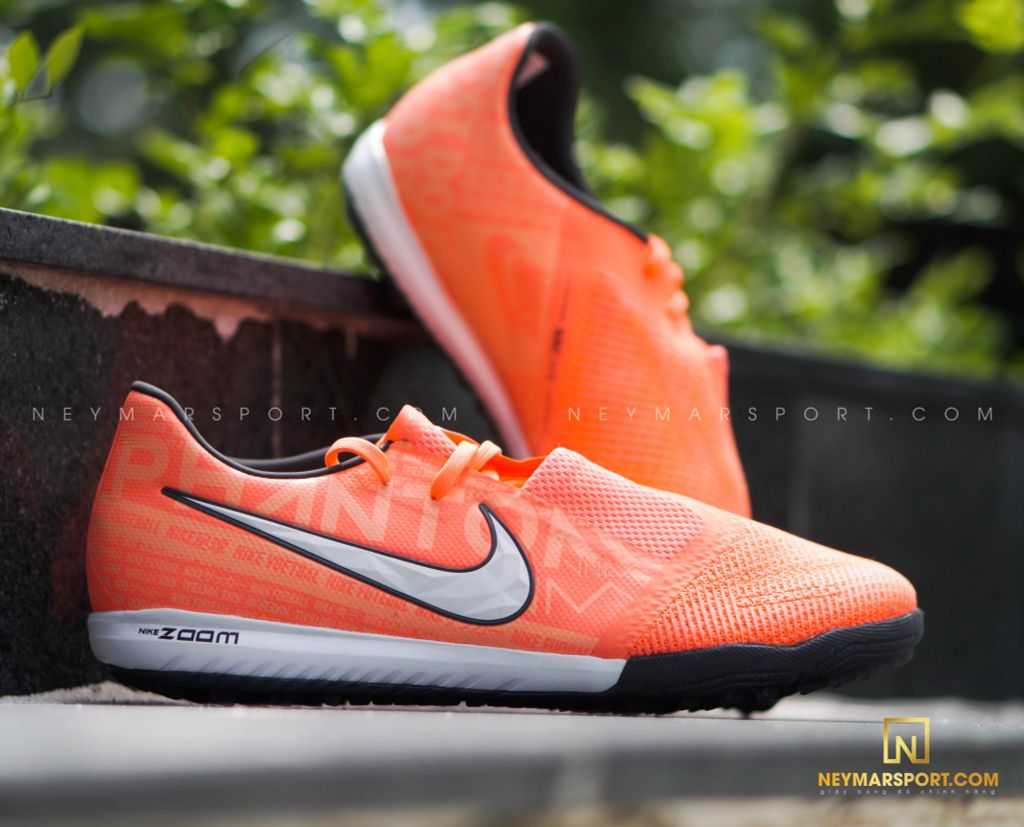 Nike Phantom Venom Academy TF Fire - Bright Mango/White/Orange Pulse Kids