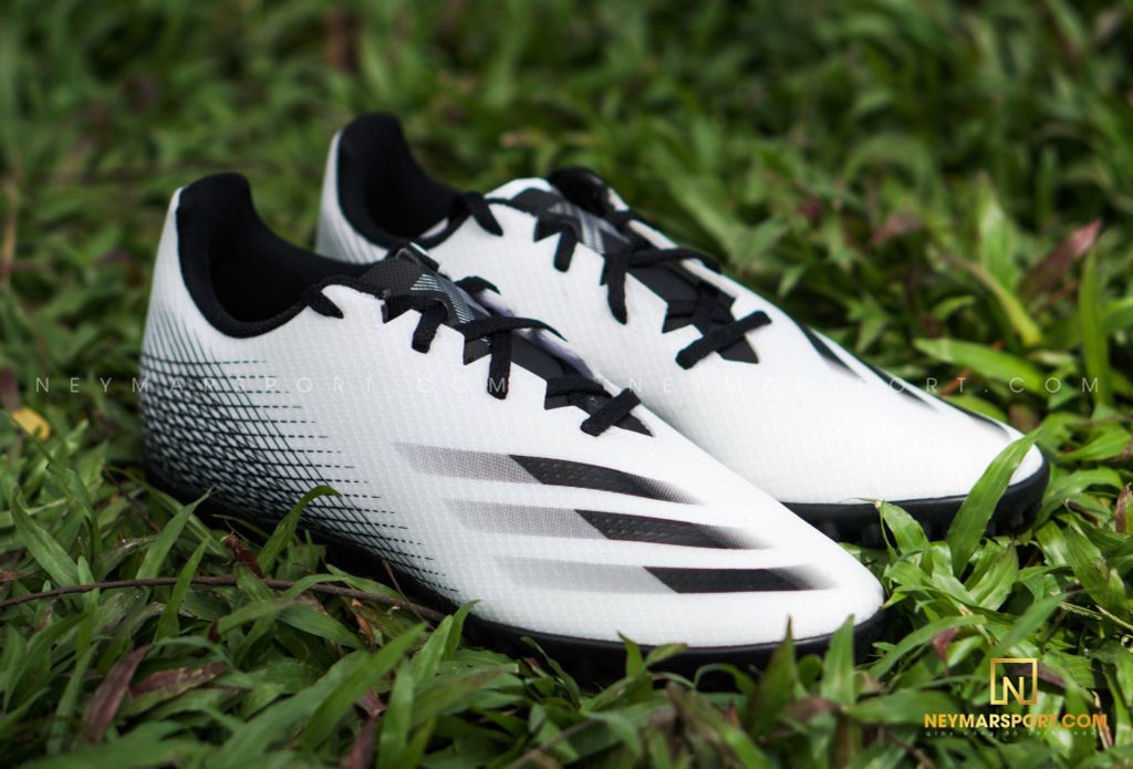 adidas X Ghosted .4 TF Inflight - Footwear White/Core Black/Silver Metallic