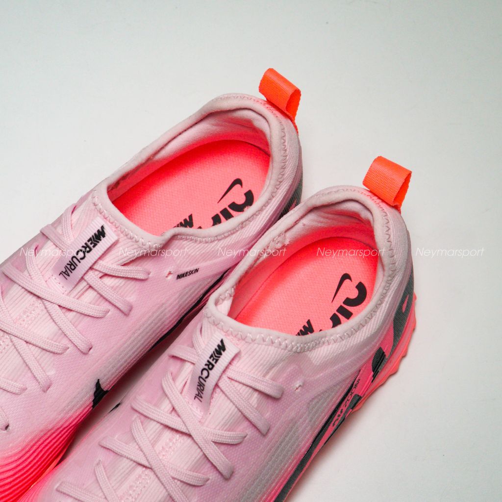 Giày đá bóng Nike Air Zoom Mercurial Vapor 15 Pro TF Mad Brilliance - Pink Foam/Black DJ5605-601