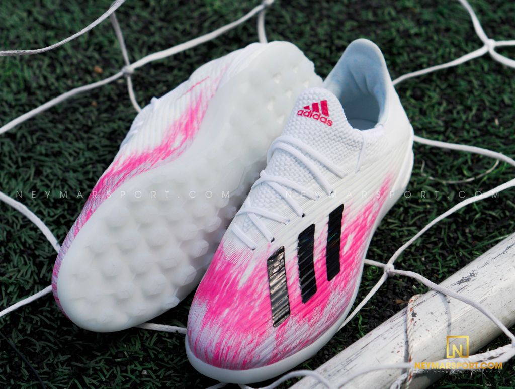 adidas X 19.1 TF Uniforia - Footwear White/Core Black/Shock Pink