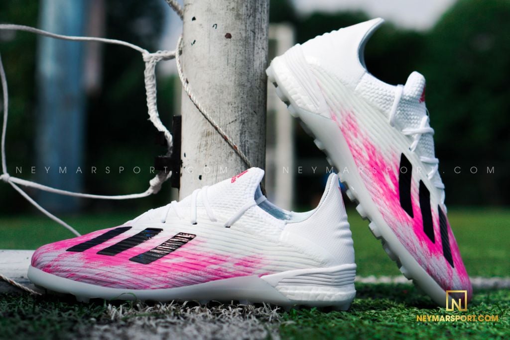 adidas X 19.1 TF Uniforia - Footwear White/Core Black/Shock Pink