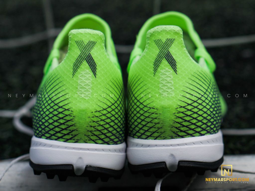 ADIDAS X GHOSTED .3 TF PRECISION TO BLUR - SIGNAL GREEN/ENERGY INK/BLACK