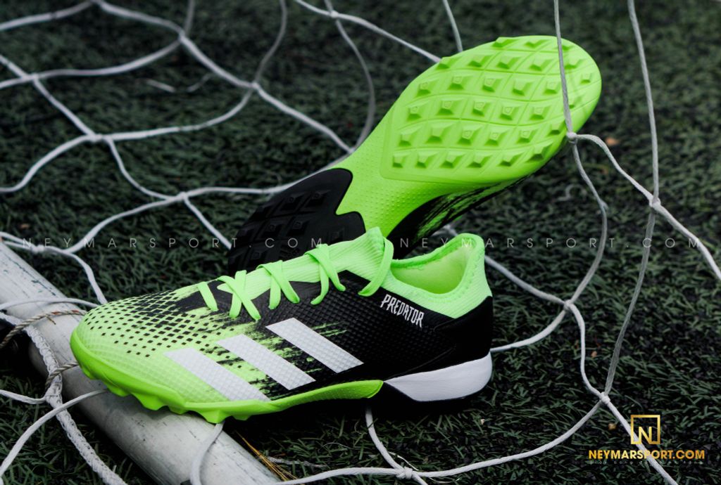 ADIDAS PREDATOR 20.3 LOW TF PRECISION TO BLUR - SIGNAL GREEN/FOOTWEAR WHITE/CORE BLACK