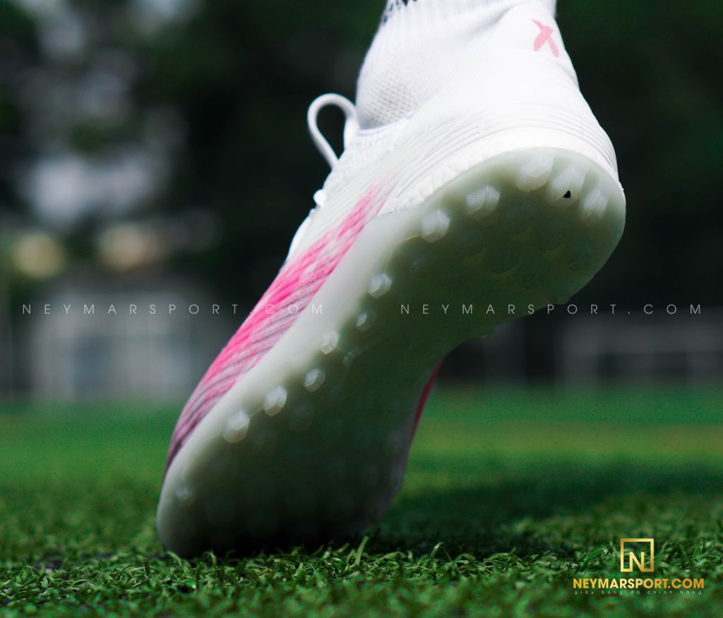 adidas X 19.1 TF Uniforia - Footwear White/Core Black/Shock Pink