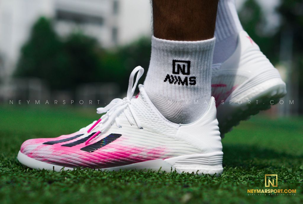 adidas X 19.1 TF Uniforia - Footwear White/Core Black/Shock Pink
