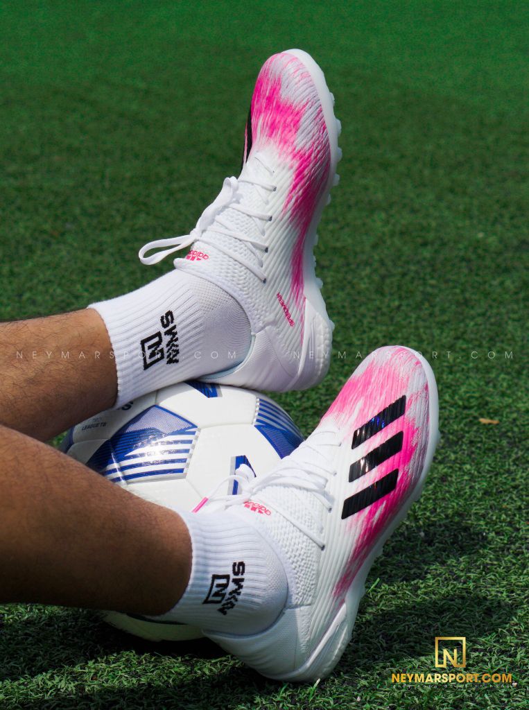 adidas X 19.1 TF Uniforia - Footwear White/Core Black/Shock Pink