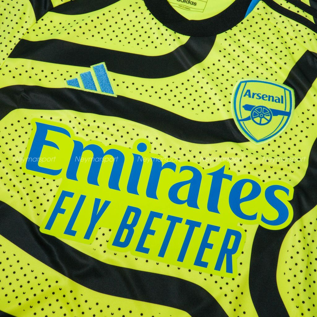 Áo bóng đá chính hãng Arsenal sân khách 2023/24