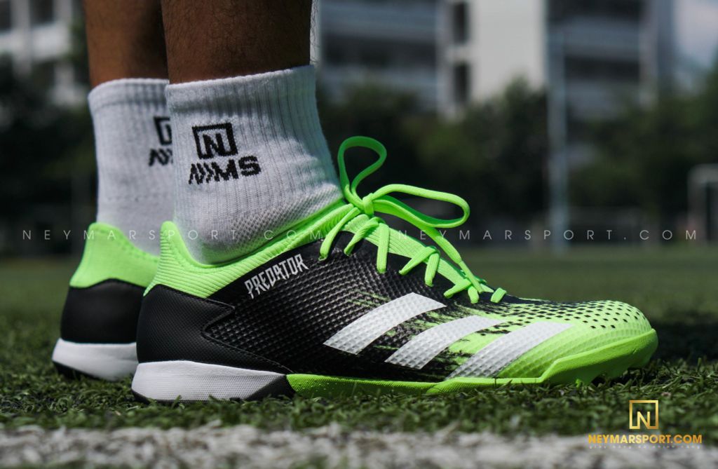 ADIDAS PREDATOR 20.3 LOW TF PRECISION TO BLUR - SIGNAL GREEN/FOOTWEAR WHITE/CORE BLACK