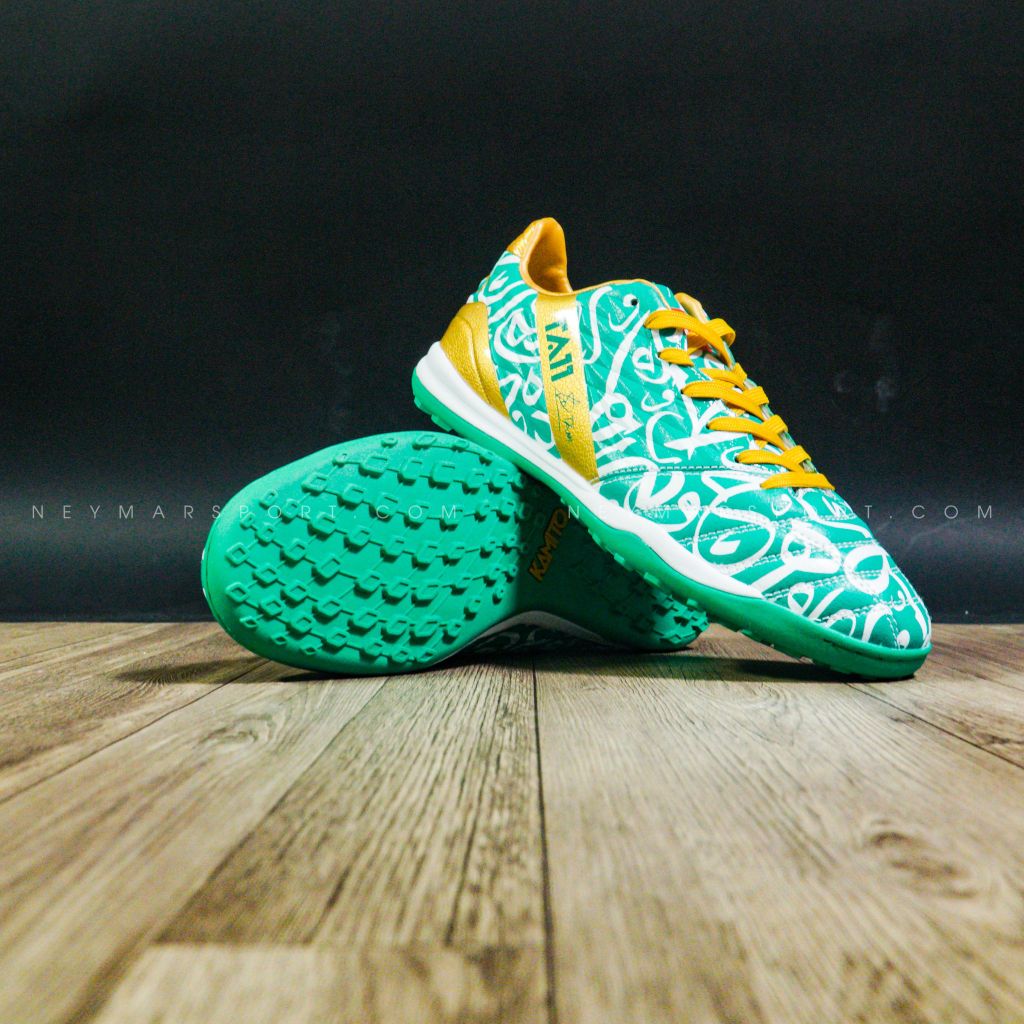 Giày đá bóng KAMITO TA11 Woncup - Mint Green/White