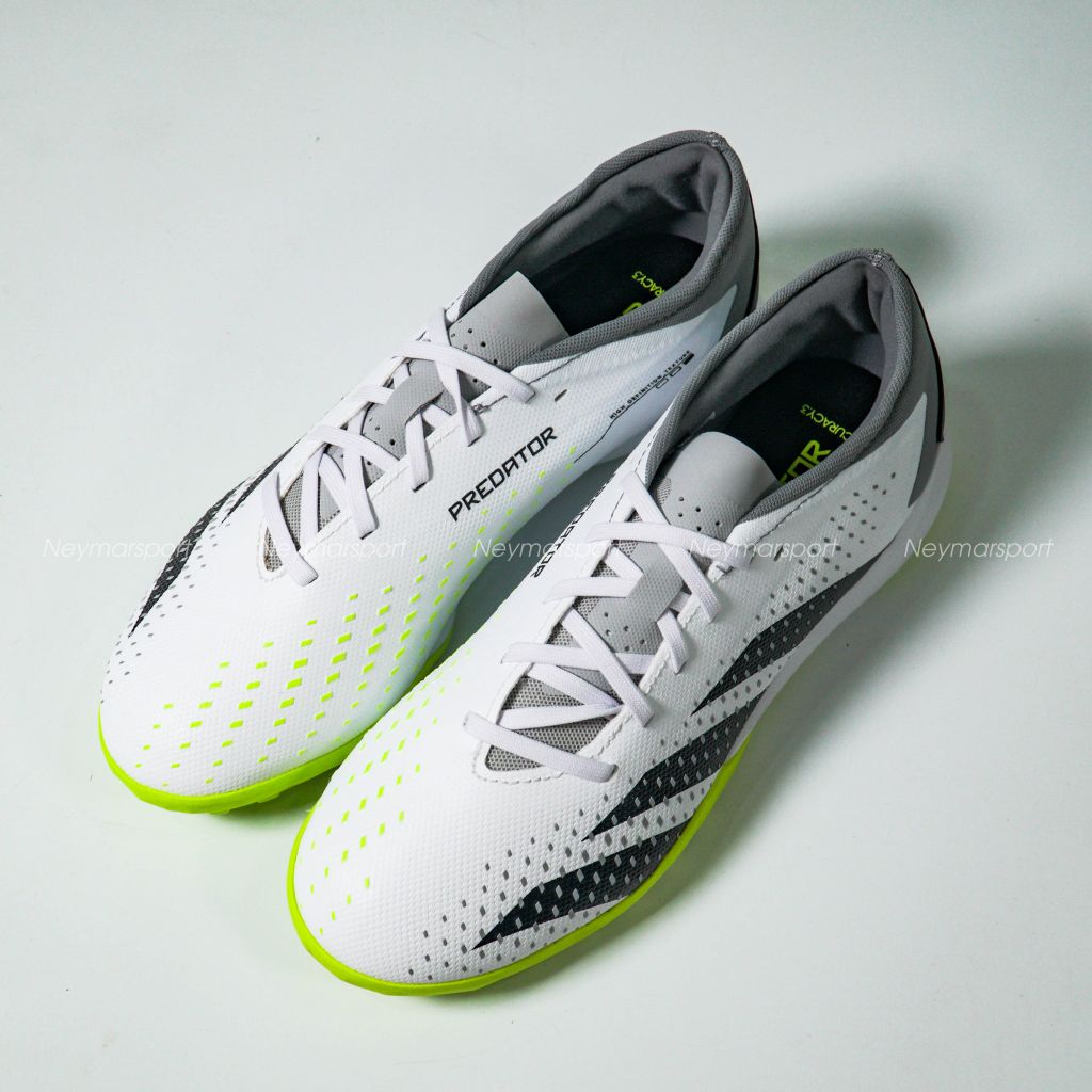Adidas Predator Accuracy .3 Low TF Crazyrush - Footwear White/Core Black/Lucid Lemon