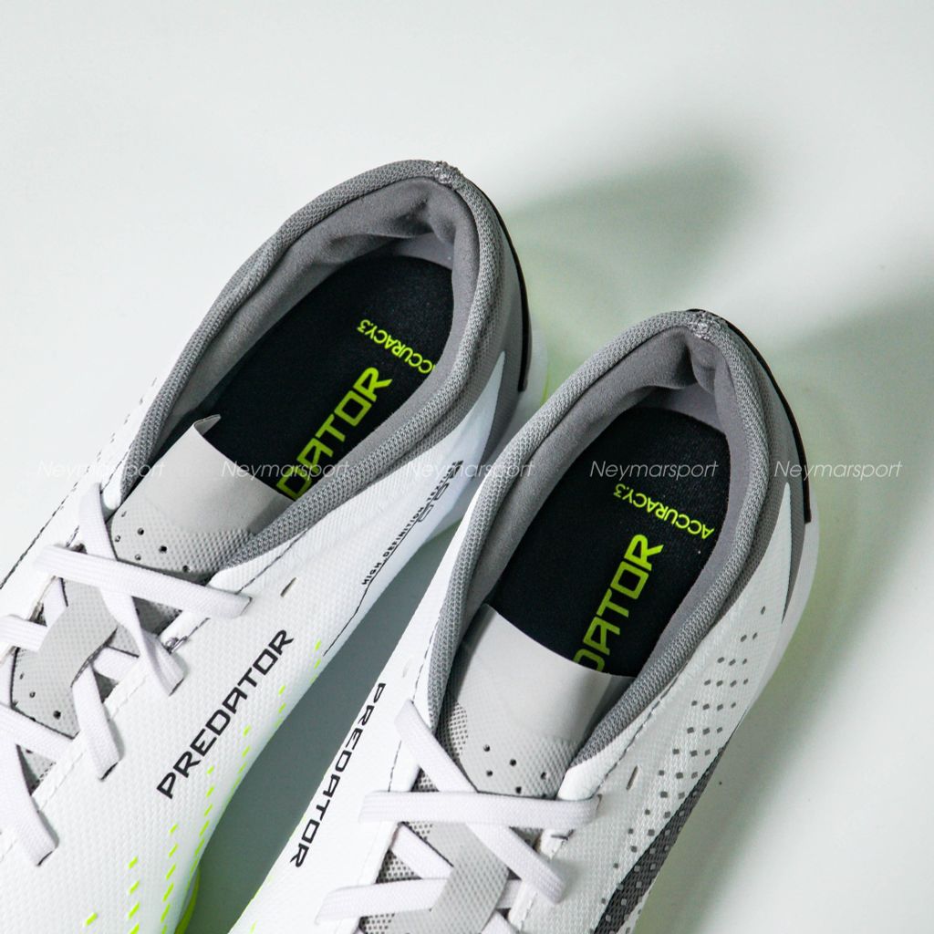 Adidas Predator Accuracy .3 Low TF Crazyrush - Footwear White/Core Black/Lucid Lemon