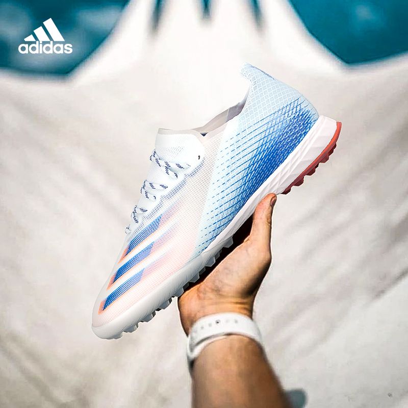 ADIDAS X GHOSTED .1 TF Glory Hunter - Sky Tint/Royal Blue/Signal Coral