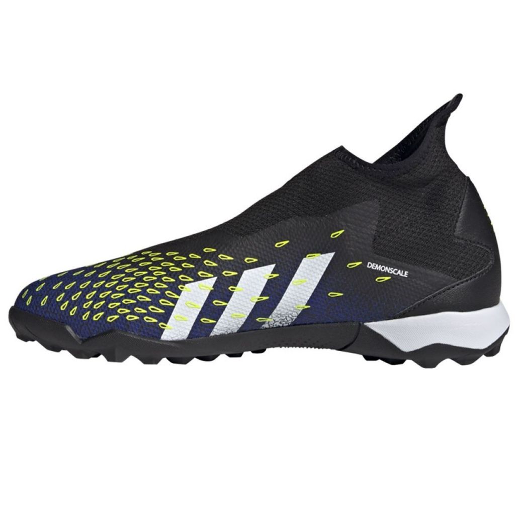 adidas Predator Freak .3 Laceless TF Superlative - Core Black/Footwear White/Solar Yellow
