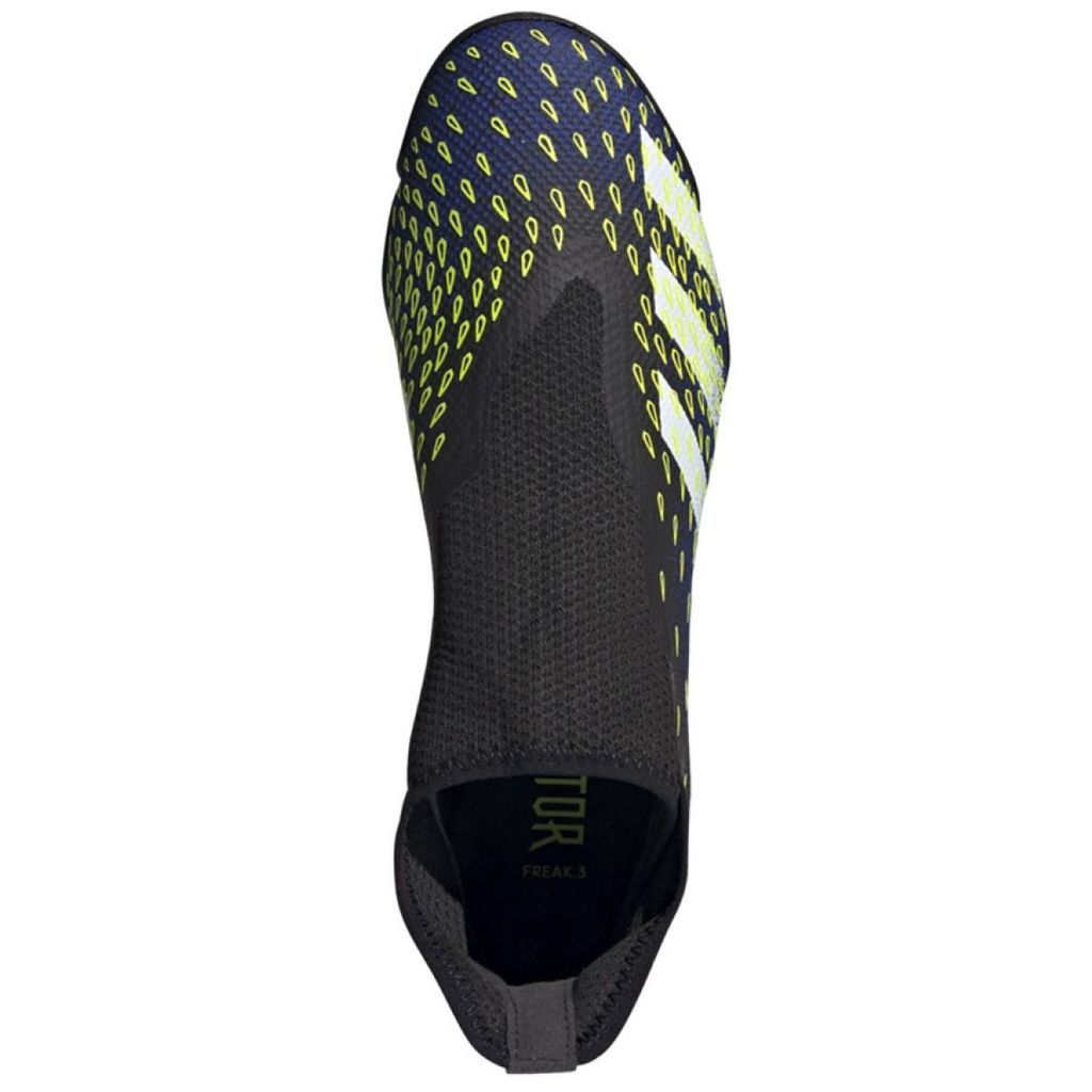 adidas Predator Freak .3 Laceless TF Superlative - Core Black/Footwear White/Solar Yellow