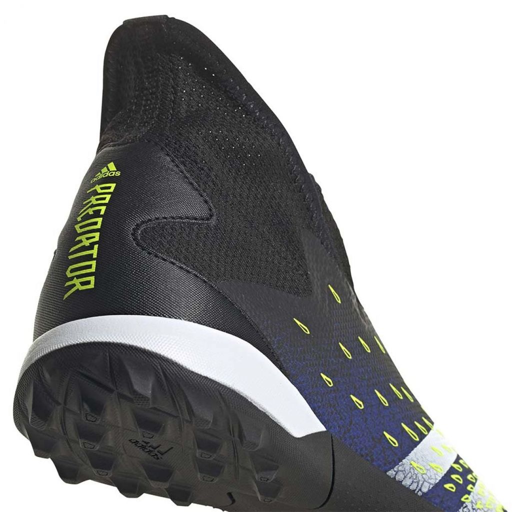 adidas Predator Freak .3 Laceless TF Superlative - Core Black/Footwear White/Solar Yellow