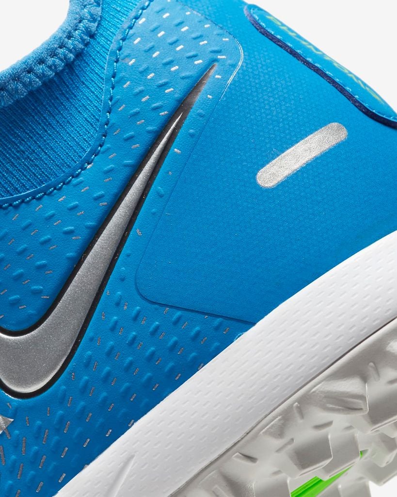 Nike Phantom GT Academy DF TF Spectrum - Photo Blue/Metallic Silver/Rage Green