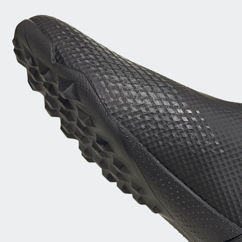 adidas Predator 20.3 Laceless TF Dark Motion - Core Black/Solid Grey