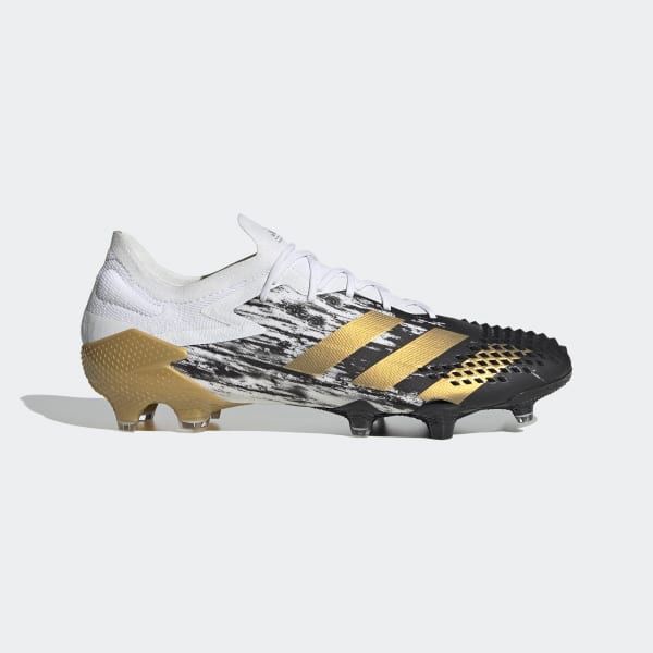 adidas Predator 20.1 Low FG/AG Inflight - Footwear White/Gold Metallic/Core Black