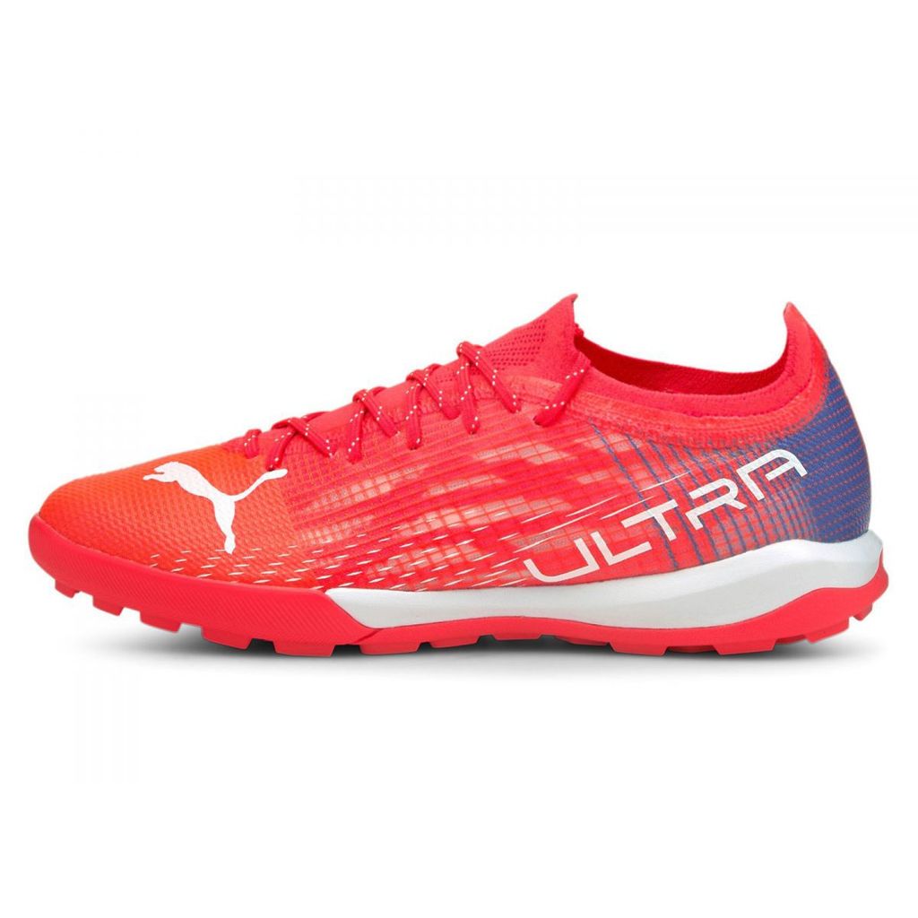 PUMA Ultra 1.3 Pro Cage TT Faster Football - Sunblaze/PUMA White/Bluemazing