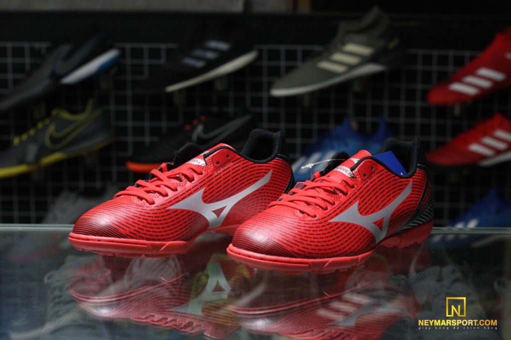 Mizuno Monarcida NEO SALA CLUB TF Red/White/Black