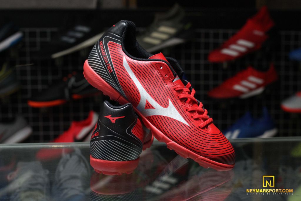 Mizuno Monarcida NEO SALA CLUB TF Red/White/Black