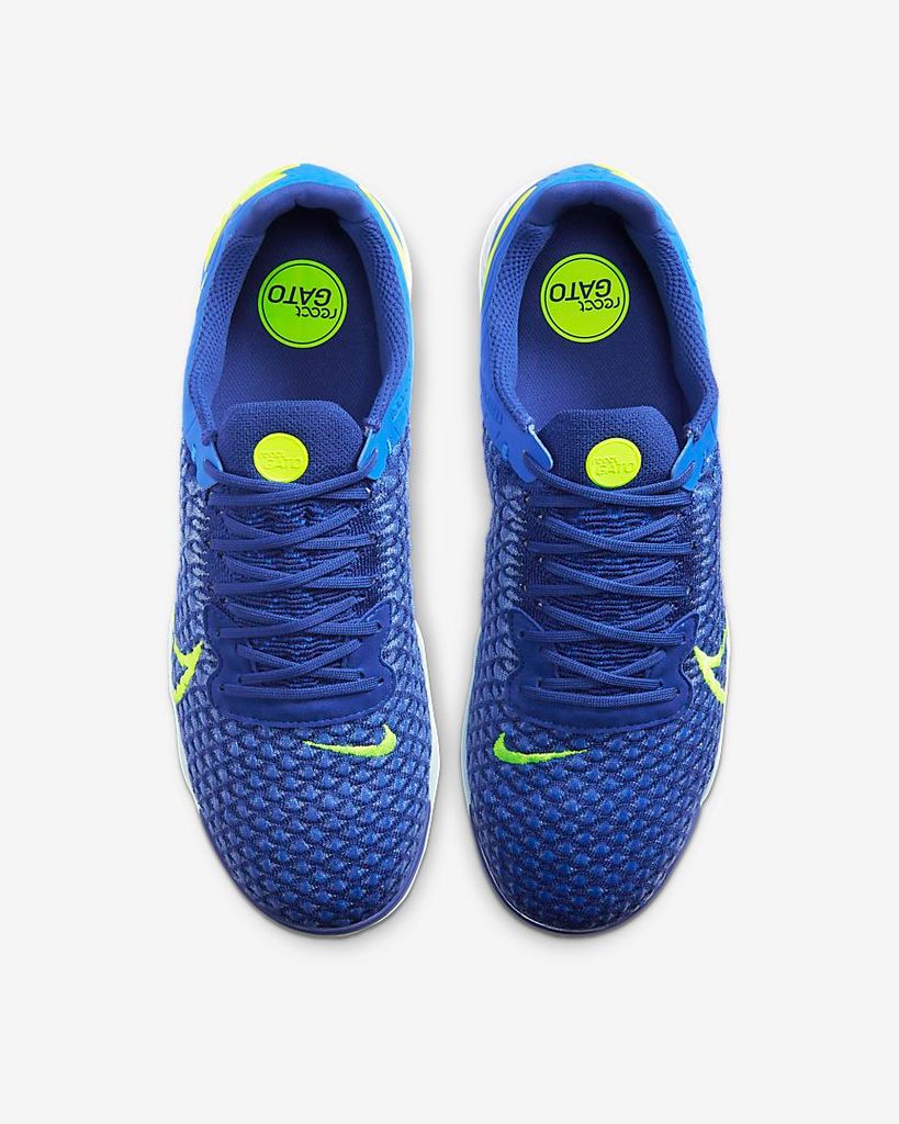 Nike React Gato IC Skycourt - Racer Blue/Volt/Deep Royal Blue/White