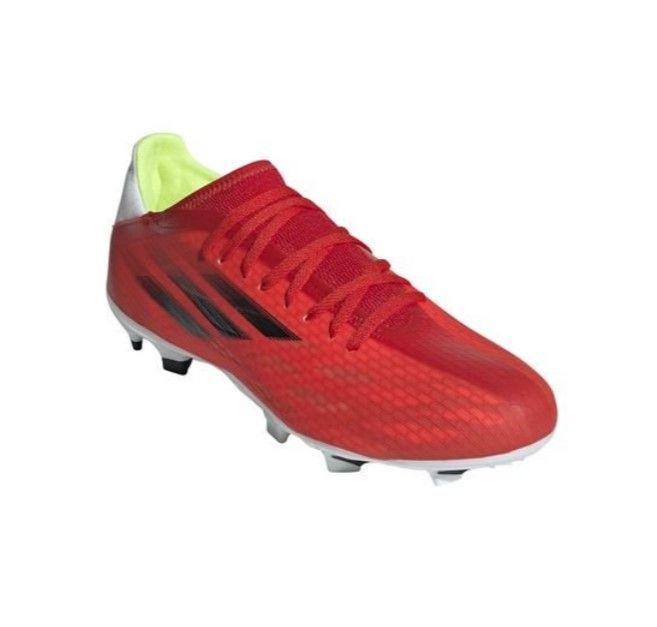 adidas X Speedflow .3 FG Meteorite - Red/Footwear White/Solar Red