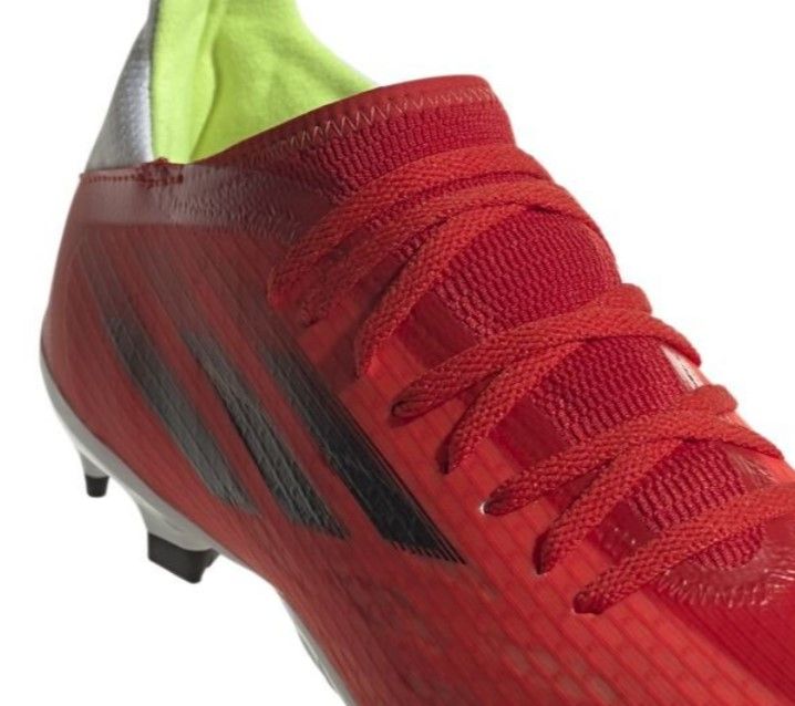 adidas X Speedflow .3 FG Meteorite - Red/Footwear White/Solar Red