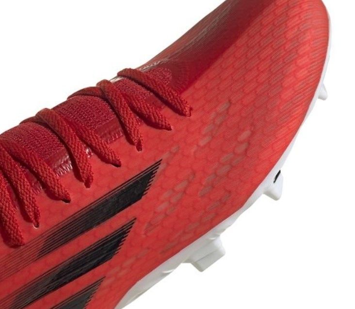 adidas X Speedflow .3 FG Meteorite - Red/Footwear White/Solar Red