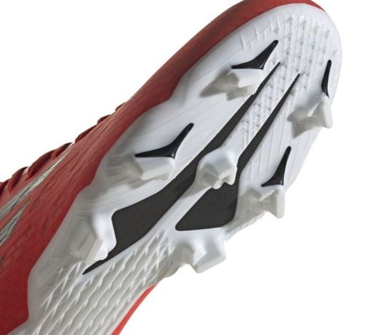 adidas X Speedflow .3 FG Meteorite - Red/Footwear White/Solar Red