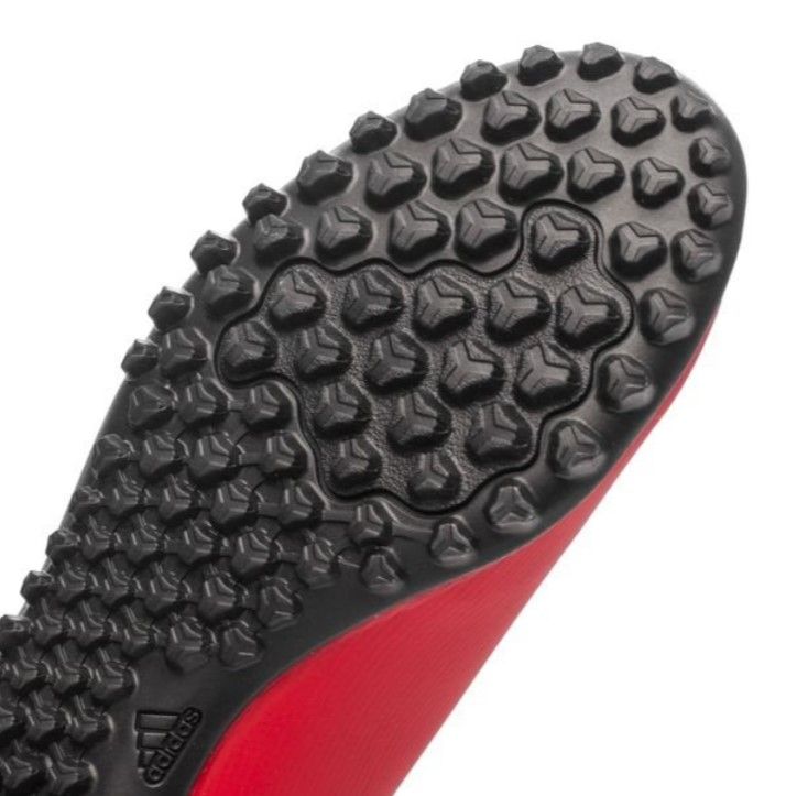adidas X Speedflow .4 TF Meteorite - Red/Core Black/Solar Red