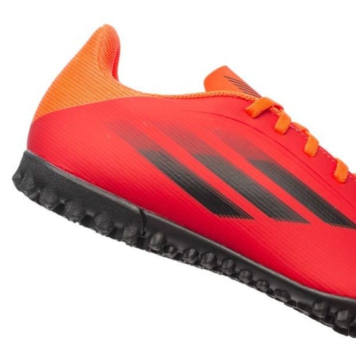 adidas X Speedflow .4 TF Meteorite - Red/Core Black/Solar Red