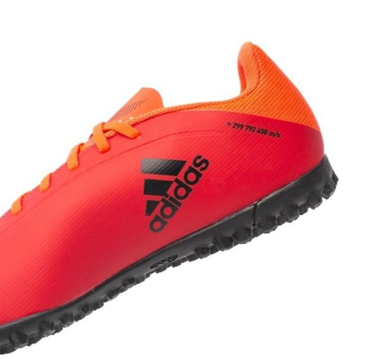 adidas X Speedflow .4 TF Meteorite - Red/Core Black/Solar Red