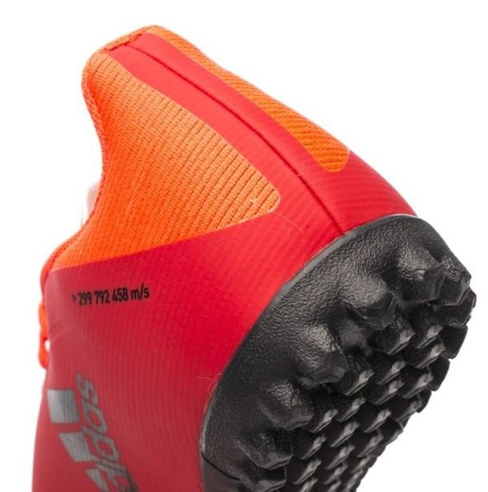 adidas X Speedflow .4 TF Meteorite - Red/Core Black/Solar Red