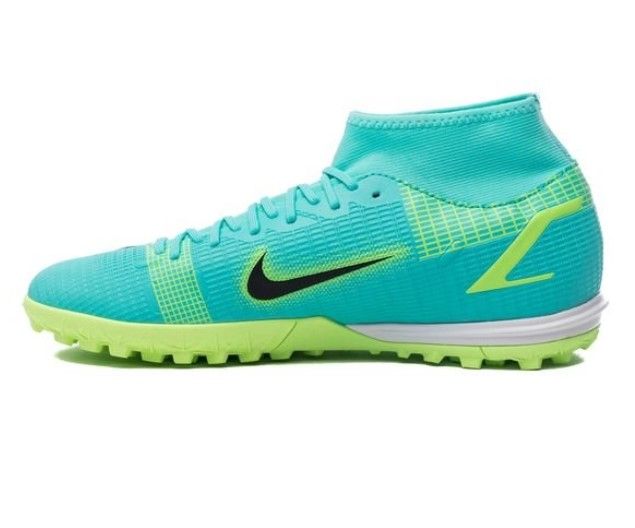 Nike Mercurial Superfly 8 Academy TF Impulse - Dynamic Turq/Lime Glow