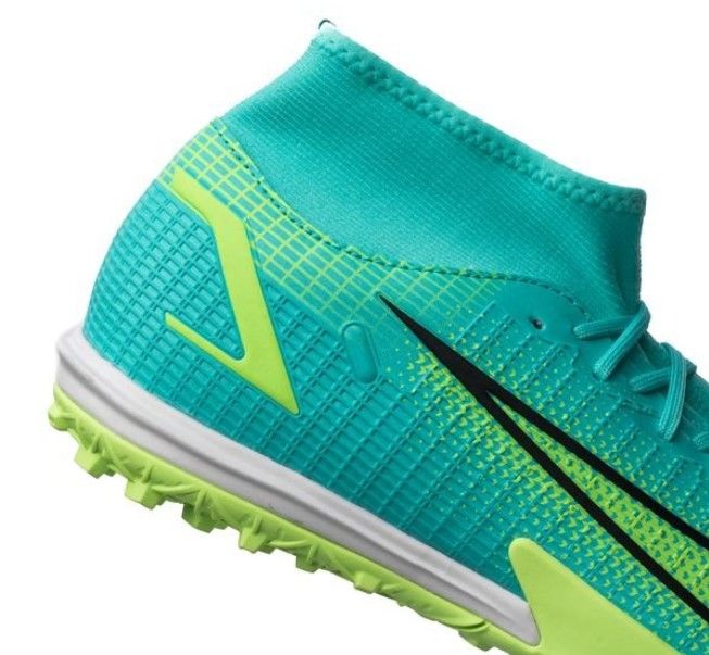 Nike Mercurial Superfly 8 Academy TF Impulse - Dynamic Turq/Lime Glow