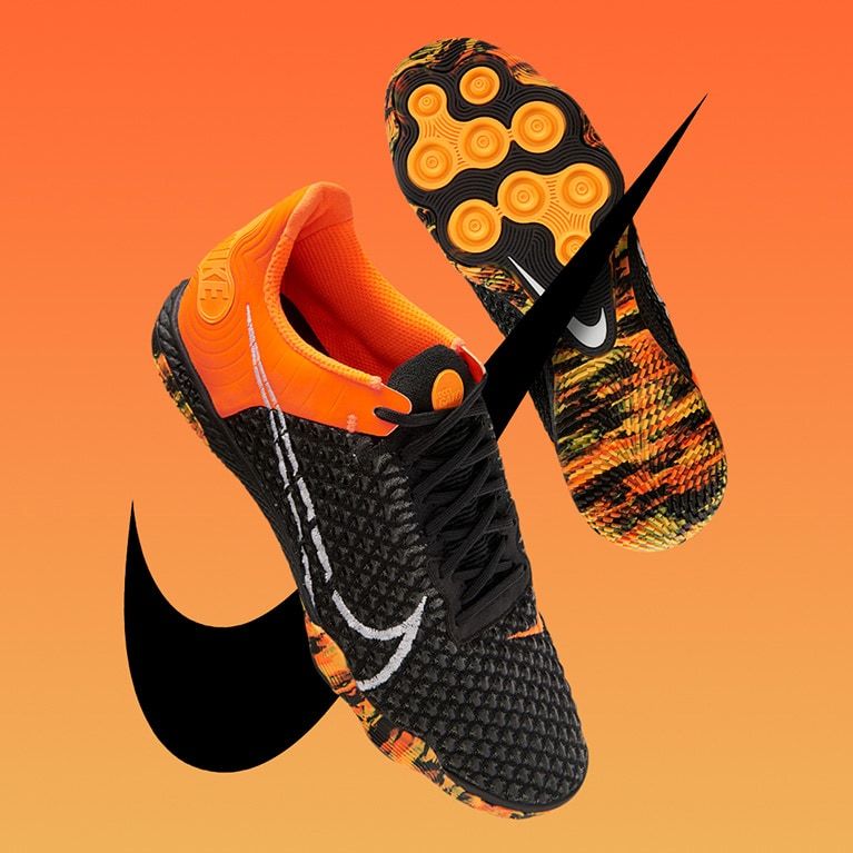 Nike React Gato IC Nightfall - Black/White/Total Orange/Dark Smoke Grey