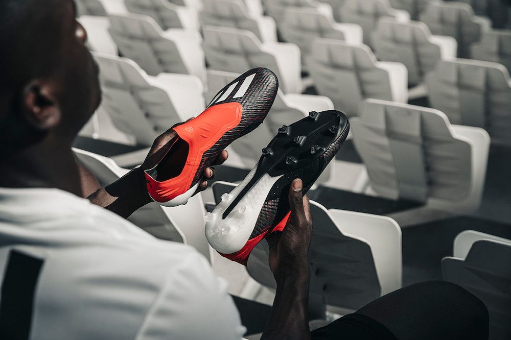 adidas X 18+ FG/AG Initiator - Core Black/Footwear White/Action Red