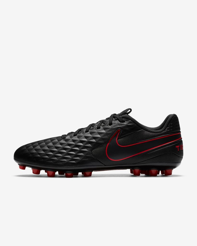 Nike Tiempo Legend 8 Academy AG Black X Chile Red - Black/Chile Red/Dark Smoke Grey