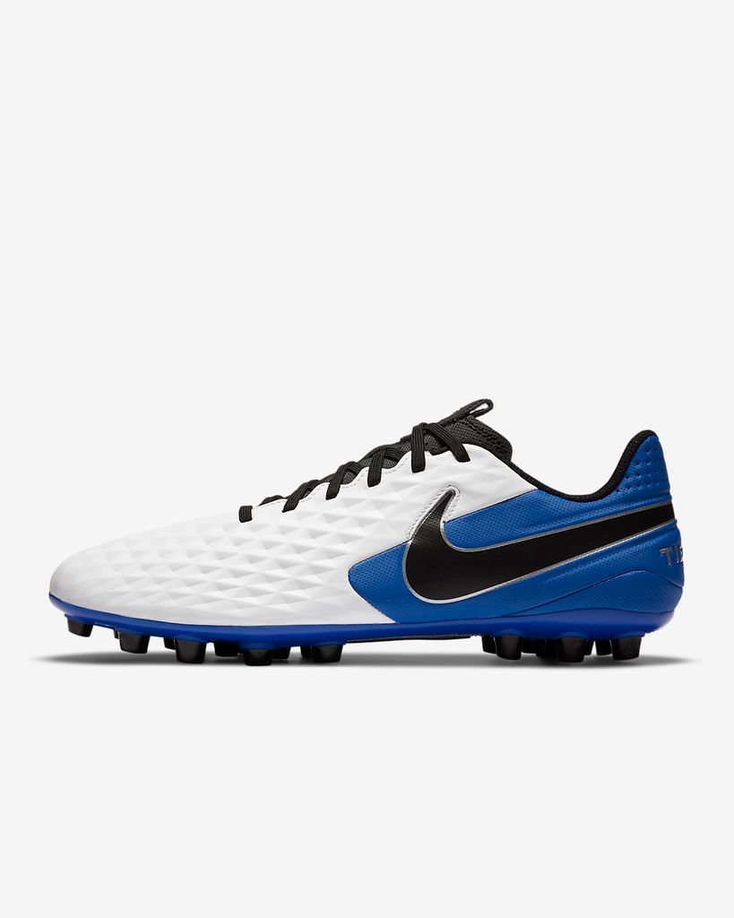 Nike Tiempo Legend 8 Academy AG Daybreak - White/Black/Hyper Royal/Metallic Silver