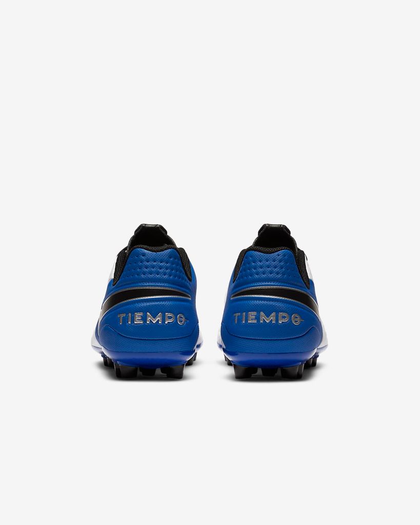Nike Tiempo Legend 8 Academy AG Daybreak - White/Black/Hyper Royal/Metallic Silver