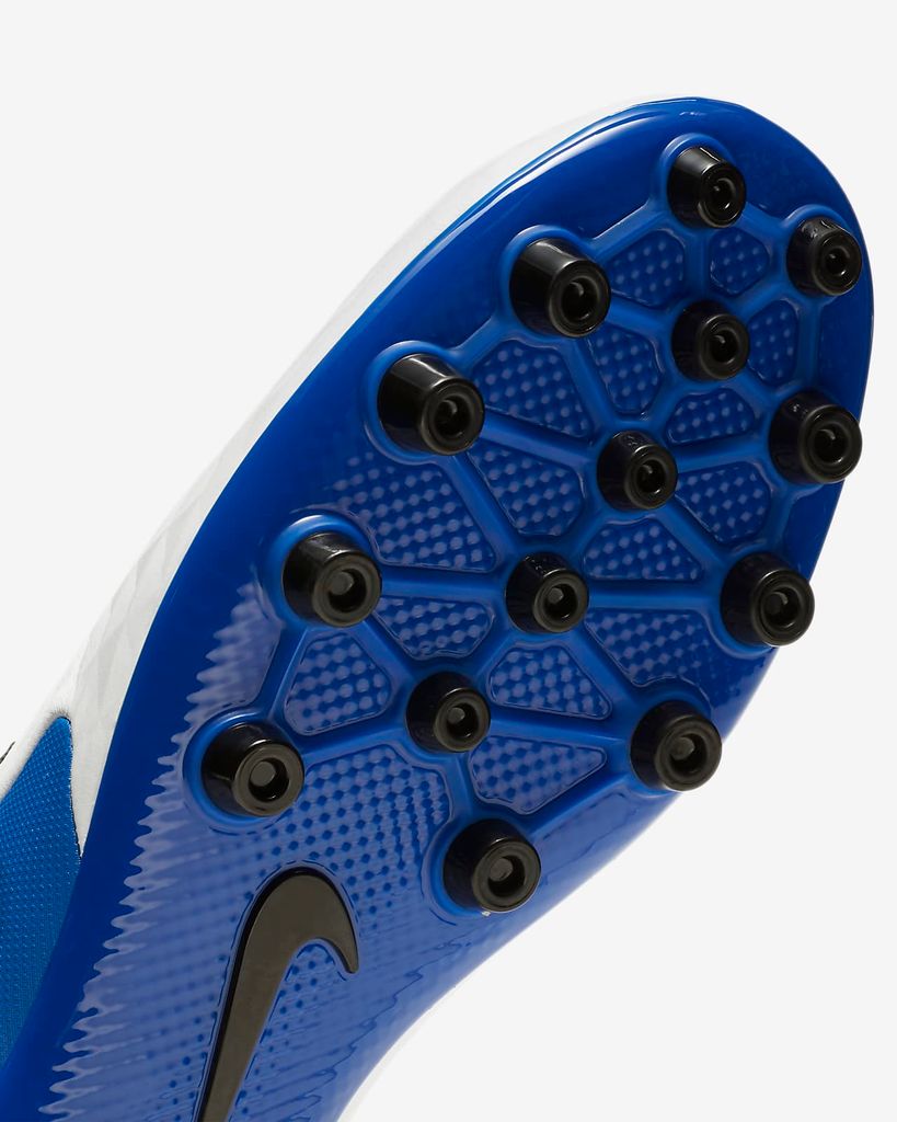 Nike Tiempo Legend 8 Academy AG Daybreak - White/Black/Hyper Royal/Metallic Silver