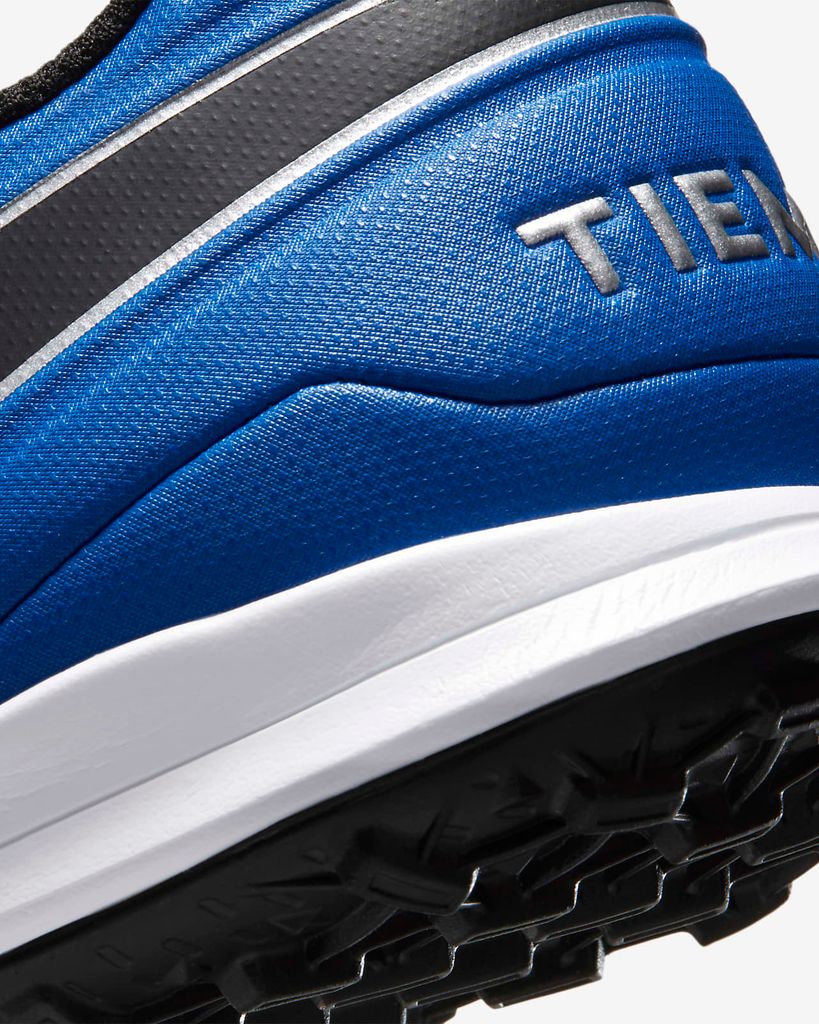 Nike Tiempo Legend 8 Academy TF Daybreak - White/Black/Hyper Royal/Metallic Silver