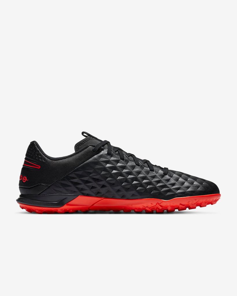 Nike Tiempo Legend 8 Academy TF Black X Chile Red - Black/Chile Red/Dark Smoke Grey