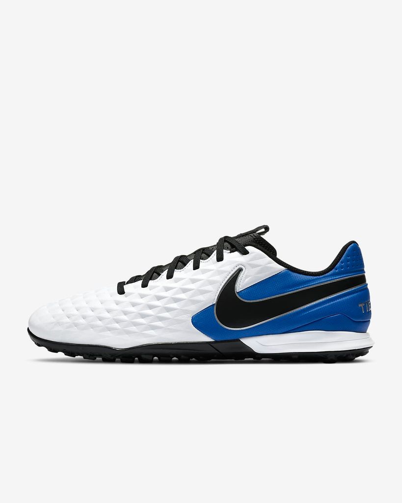 Nike Tiempo Legend 8 Academy TF Daybreak - White/Black/Hyper Royal/Metallic Silver