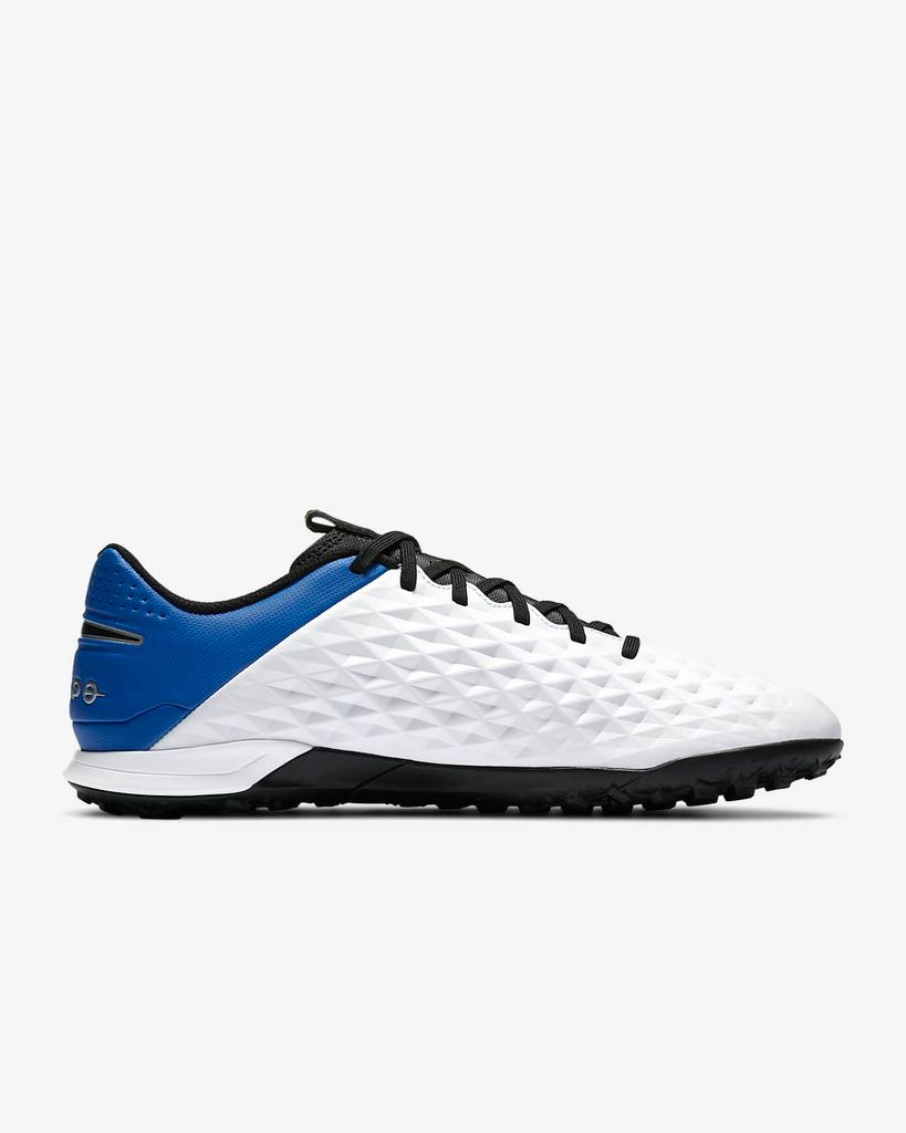 Nike Tiempo Legend 8 Academy TF Daybreak - White/Black/Hyper Royal/Metallic Silver